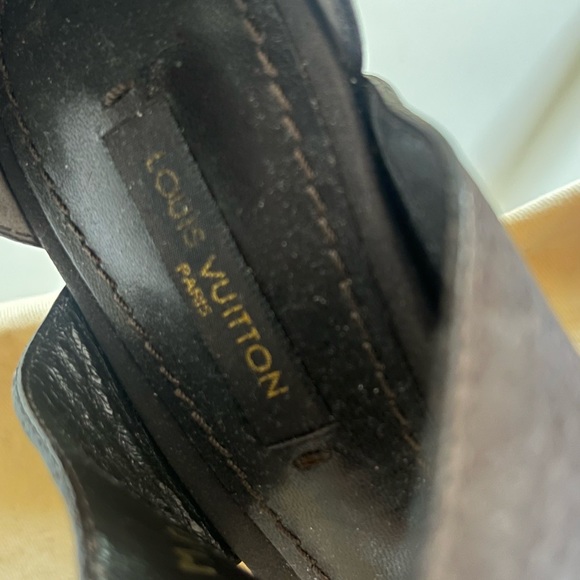 LOUIS VUITTON NEW Corfu Lace Up Sandals with Box Size 38 Eu/ size 7 US - Picture 2 of 4